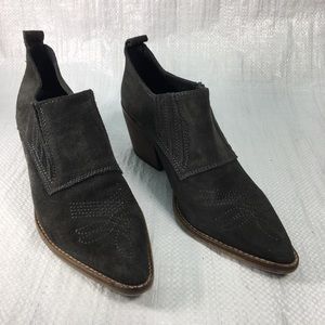 Sixtyseven Gray Heeled Boots